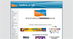 Desktop Screenshot of banderero.com.ar